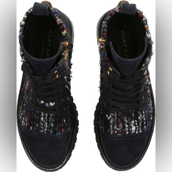 KURT GEIGER NWOB kensington combat boot - Picture 4 of 12
